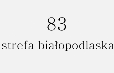 strefa 83 – białopodlaska